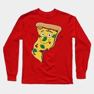 Pizza Pie Guy Long Sleeve T-Shirt